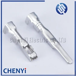 50 pcs car crimp wire terminals automotive electrical male or female connector pins For plug FW-C-2F-B FW-C-2M-B