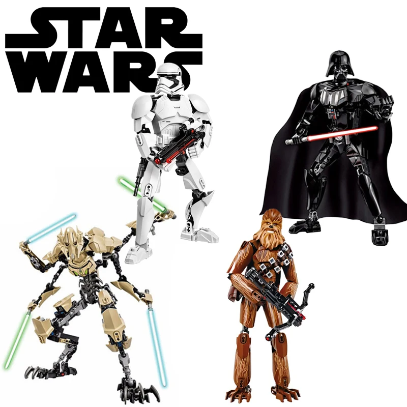 Disney Star Wars jouets blocs de construction ‌ Blocs de construction de modèle de Griffith général de personnage de Darth Vader lega pour cadeaux d'anniversaire