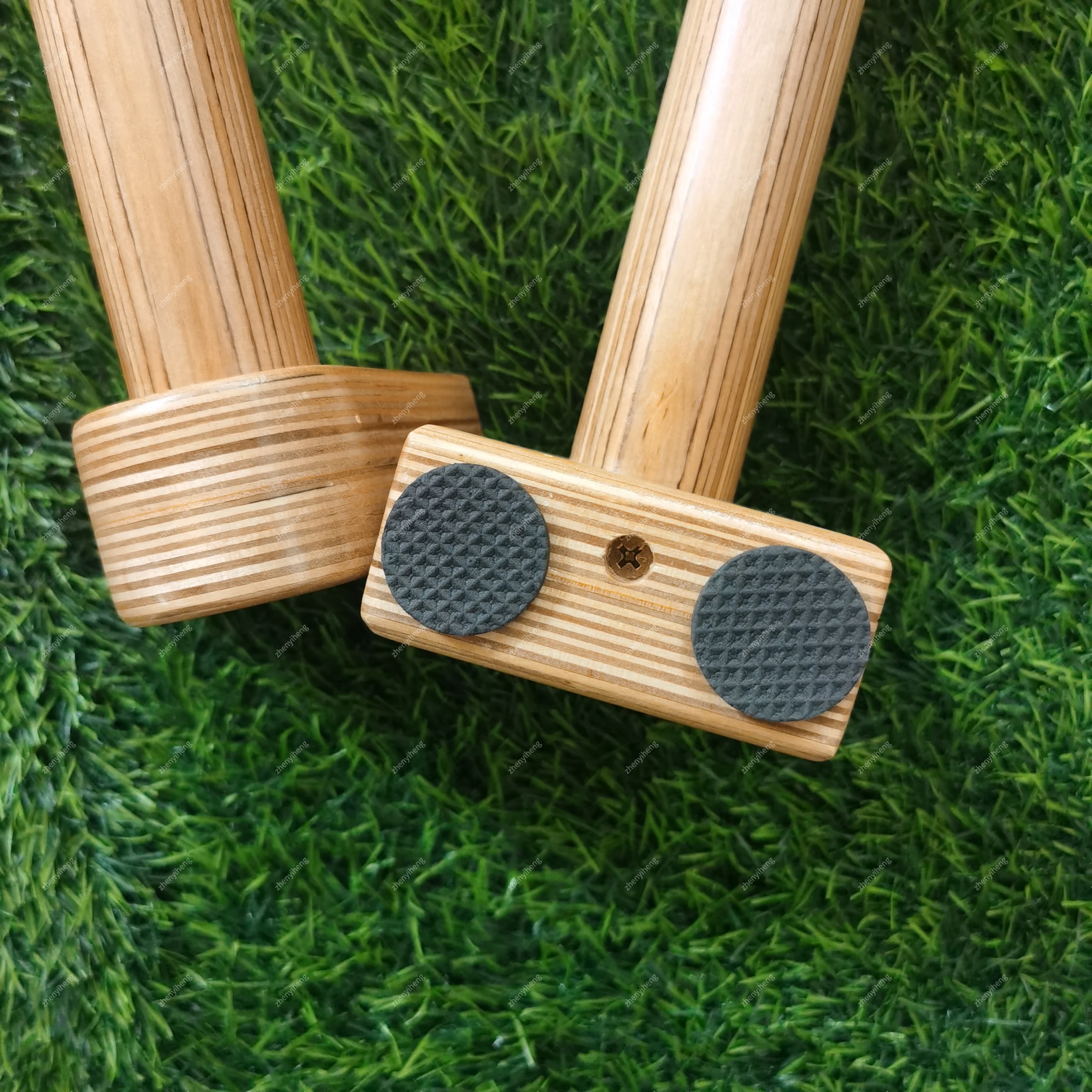 Factory Direct Wooden Push up Bars for Home Gym Equipment Portable Push up Bar High Quality Push up Stands