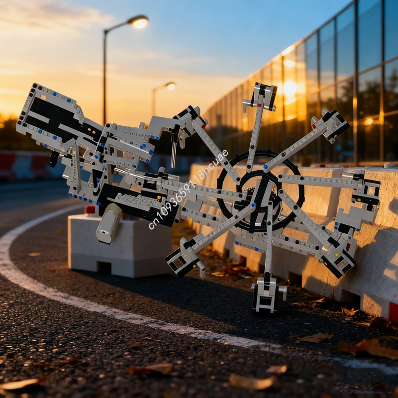 

608 шт. MOC GBC техническая модель строительные блоки архитектура сборка DIY творческая идея игрушка кирпич детский рождественский подарок образование