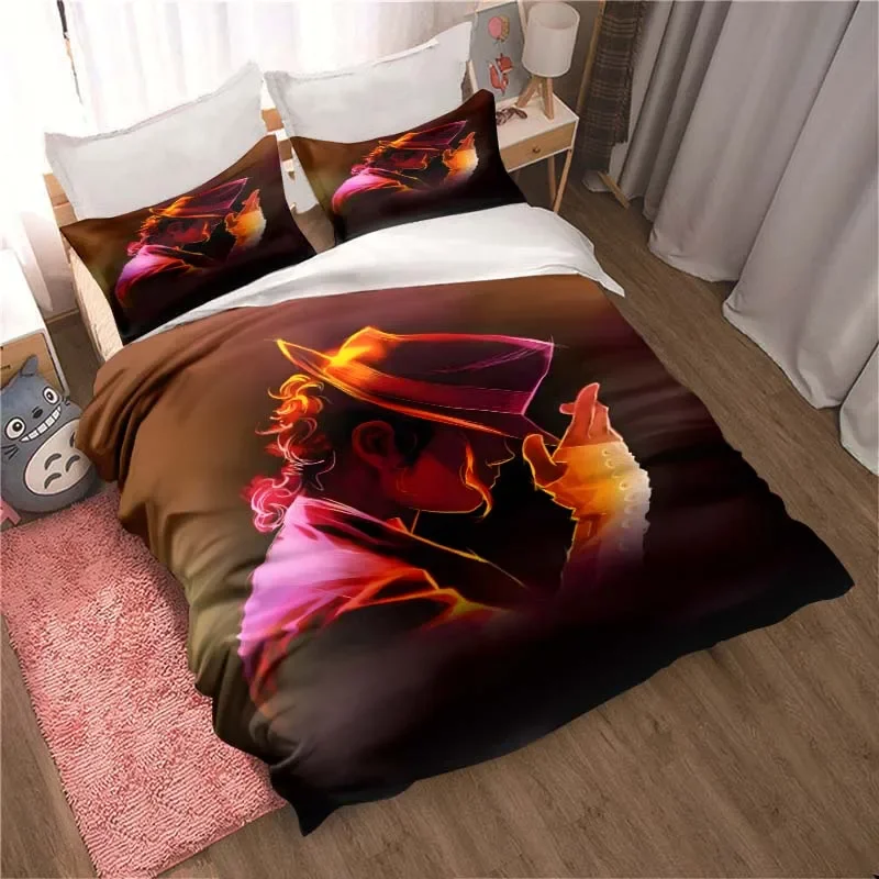 Michael Jackson printed Bedding Sets exquisite bed supplies set duvet cover bed comforter set bedding set luxury birthday gift