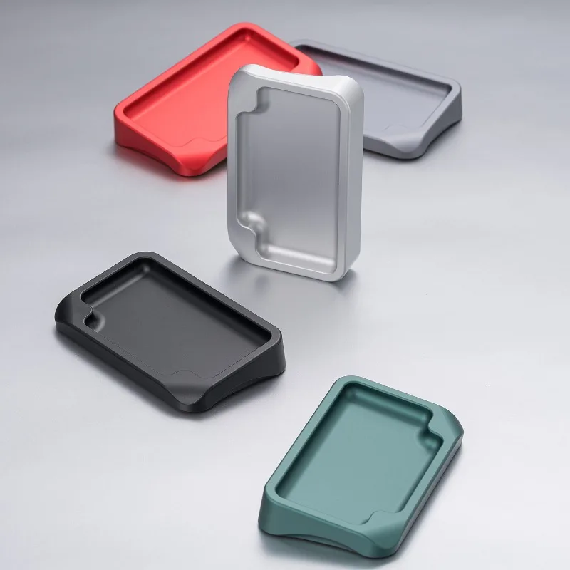 KBDfans Agar Screw Disk Custom Anodizing Process Aluminum Desktop Storage Tray Ornament Storage Box Office Keyboard Accessories