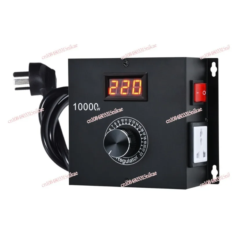 

Электронный регулятор напряжения высокой мощности 10000 Вт, регулятор передачи вентиляторной дрели, кремниевый контроллер термостата 220 В