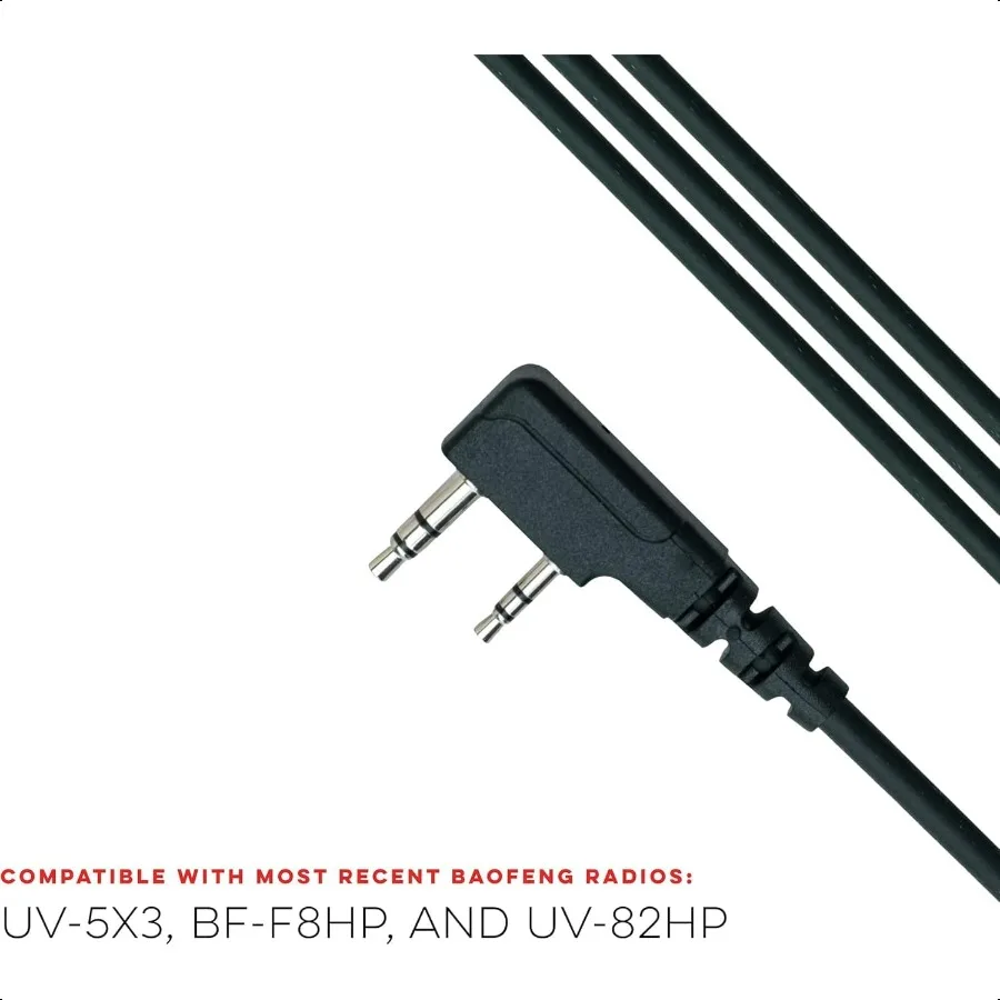 كابل برمجة PC03 USBC شرائح FTDI لأجهزة الراديو Baofeng وKenwood K1 2 Pin TwoWay المتوافقة مع Windows وLinux Easy