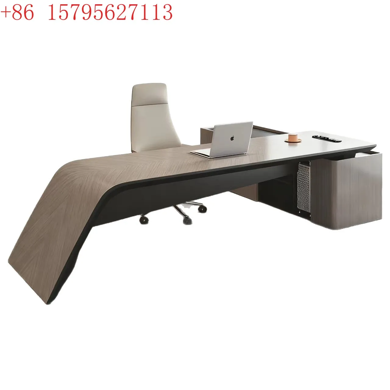 

Легкий роскошный элитный стол, комбинация стола босса и стула, простой современный президентский стол