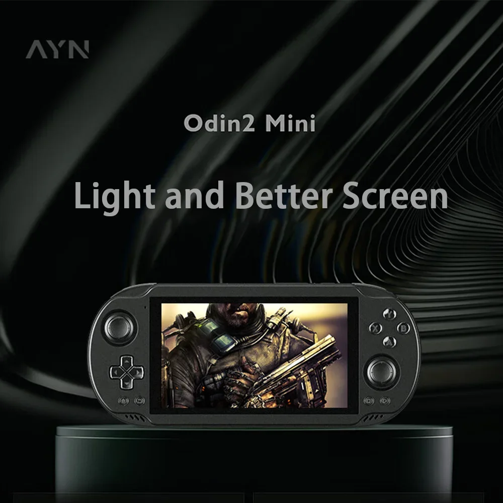 New Ayn Odin2 Mini Pro 12GB 256GB Handheld Game Console 5.0Inch LED Touch Screen Android 13 8Gen2 Chips 1920*1080p Game Console