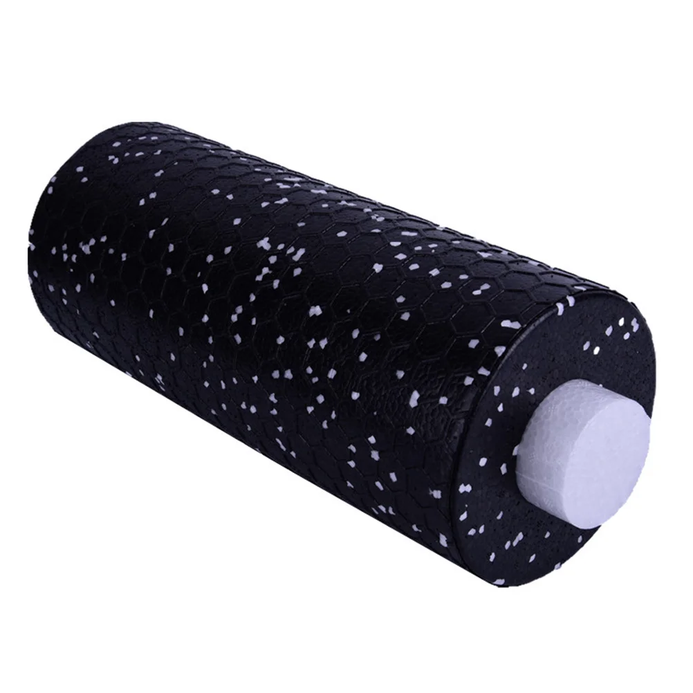 1 セットヨガコラム Eva ローラーしっかりした筋肉マッサージスティックフィットネスウォームアップ後のワークアウトのためのポータブルボディセラピーリラクゼーション