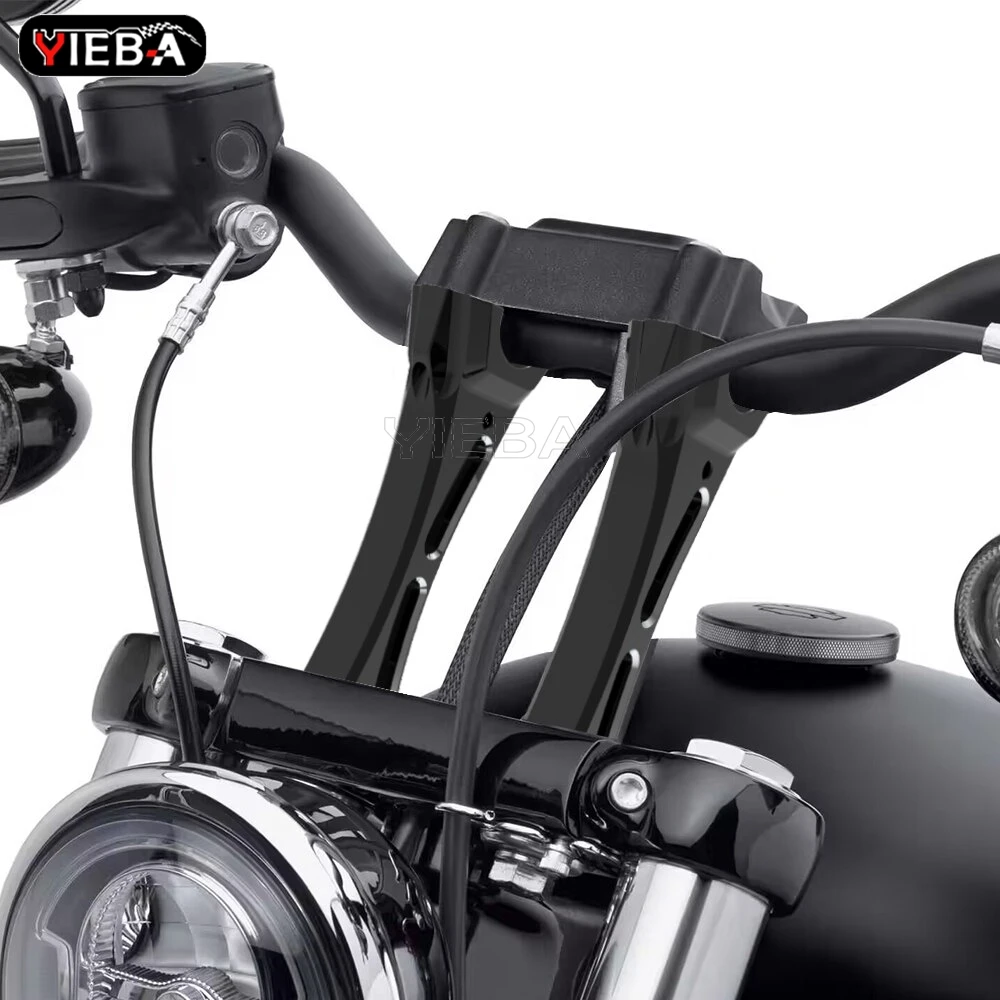

For Pan America 1250 Special RA1250S 2021-2026 2025 Upright/Curved CNC 6.3" Tall Risers Motorcycle Handlebar Riser Mount Clamp