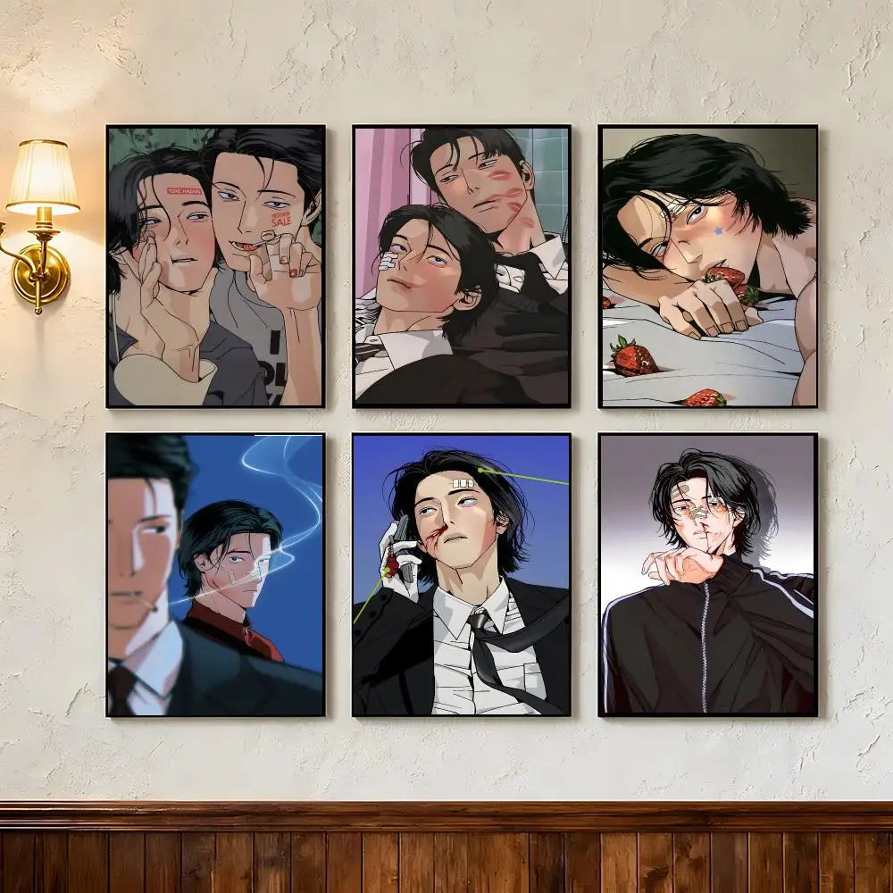 Manga Master Peace Poster Wall Art Poster Prints Home Wall Decor Gift for Living Room, Bedroom Bar & Parlor