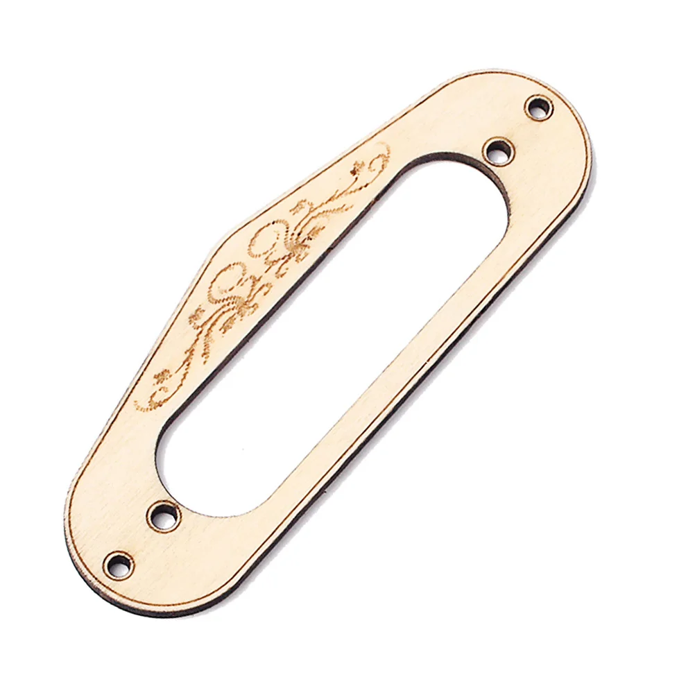 

3pcs Maple Wood Pickup Ring For Electric Guitar Single Coil Mounting Frame Humbucker Ring Guitar Part Accessory
