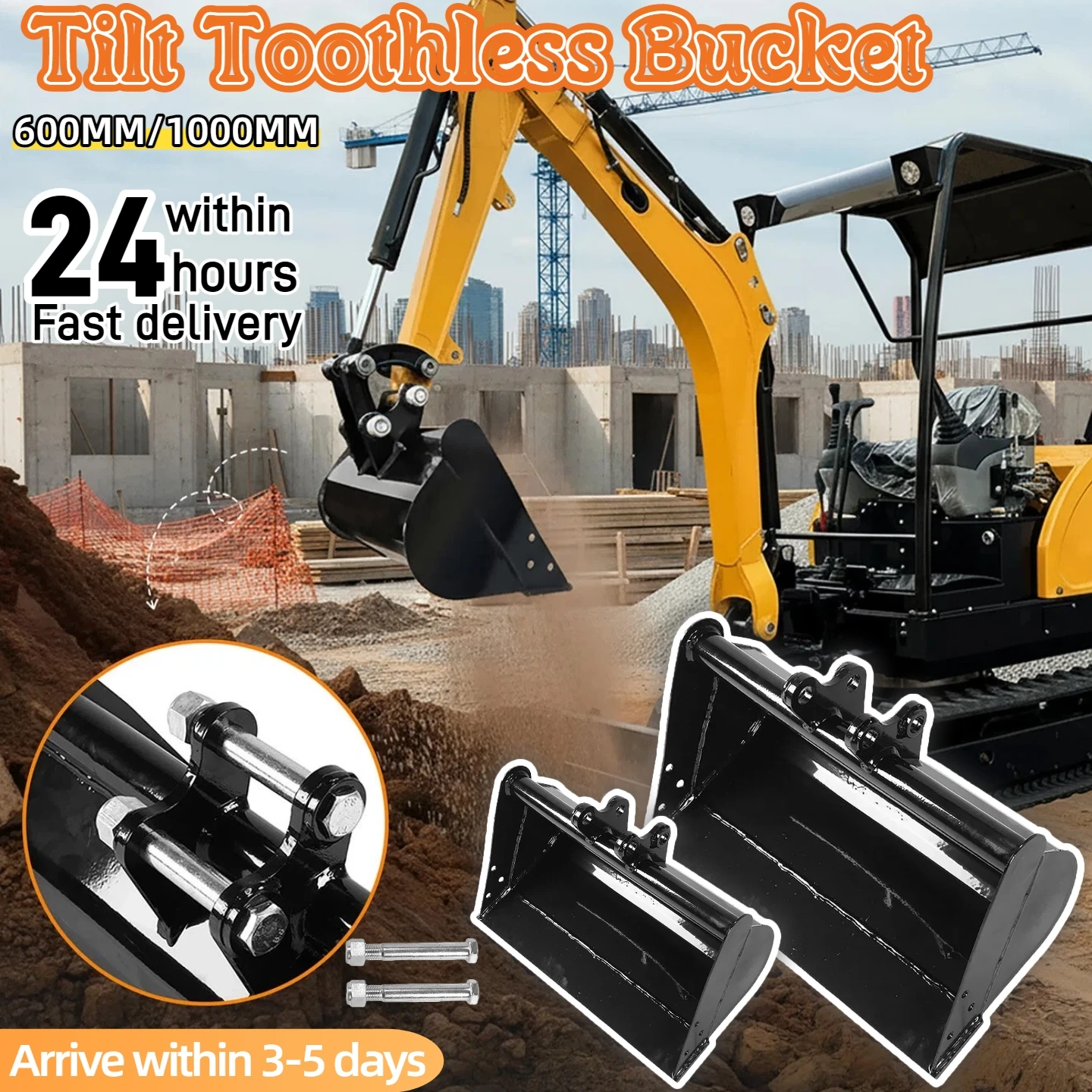 

0,6/1 м мини-экскаваторы экскаватор экскаватор с плоским зубом ковш крепление для машинных экскаваторов под 2 тонны небольшие экскаваторы