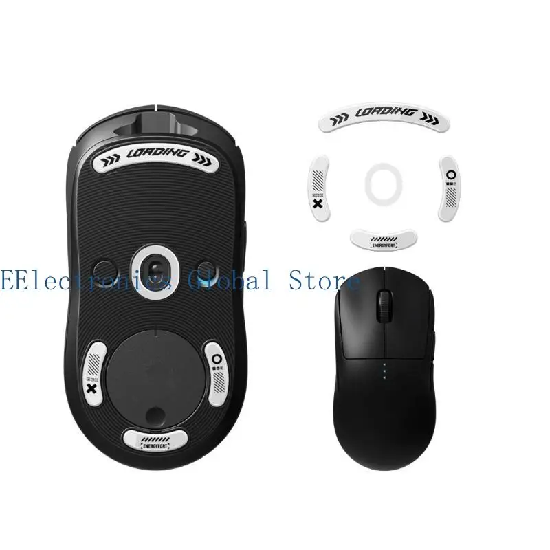 462B Mouse Skates Mouse Feet Sticker for GPW1 Smooth Slides with Glass Material
