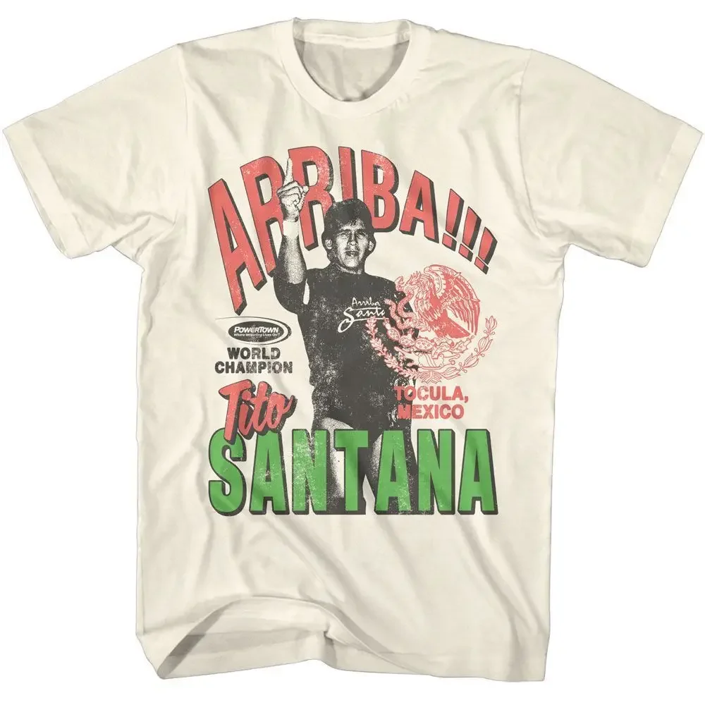 Powertown Santana World Champ Natural Icons T Shirt