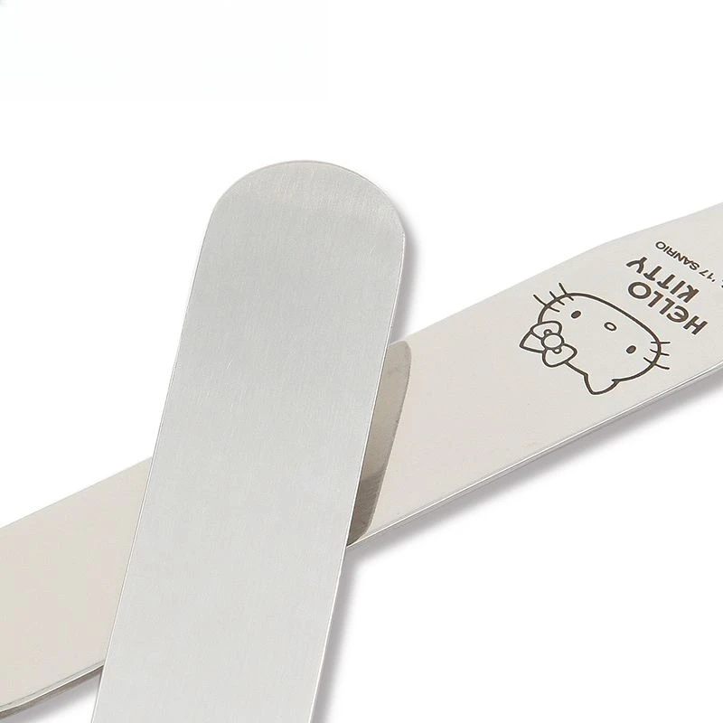 Hello Kitty Inspired Offset Spatula Kawaii Anime Character Angled Cake Smoother for Buttercream Pastry Tools Gift heavy duty view 5