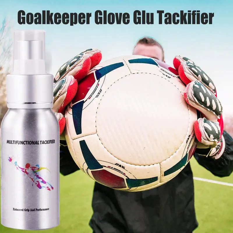 

Grip Spray For Football Gloves 50ml Goalkeeper Glove Grip Spray Goalkeeper Tackifier For All Sports Gloves Goalie Glove Glue