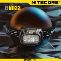 NITECORE NU33 Headlamp 700 Lumens 2,000mAh Li-ion Light aluminium alloy USB-C Rechargeable Headlight Torch Built-in Battery