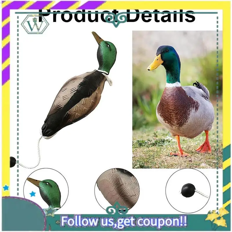 

(New) 2X Duck Dummy Bumper Mimics Dead Duck Bumper Toy For Training Puppies Or Adult Hunting Dogs