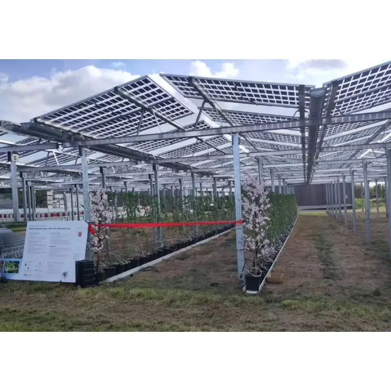 Professional 100kW Solar Panel System for Greenhouse Agriculture | Lithium Backup Power