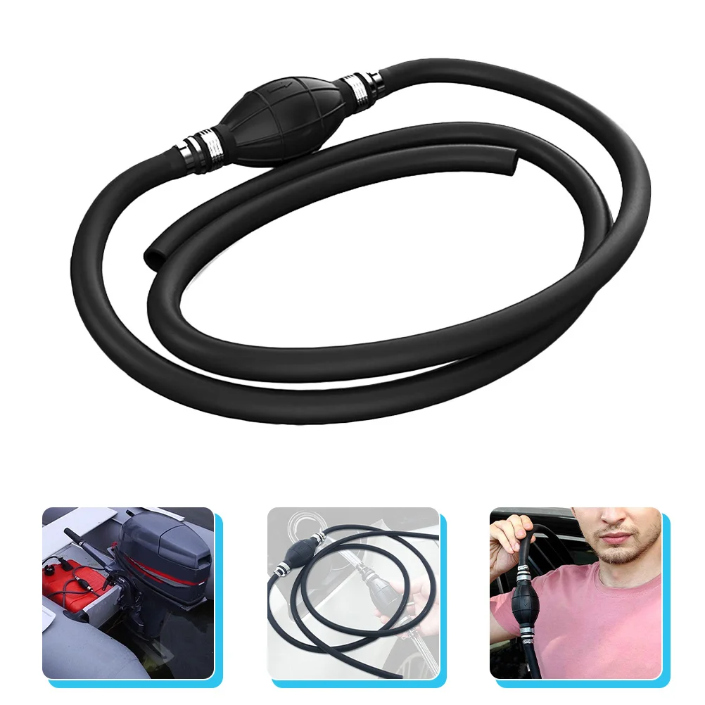 

Fuel Transfer Pump Siphon Hose High Flow Manual Pump Car Fuel Transfer Siphon Hose for Oil Water