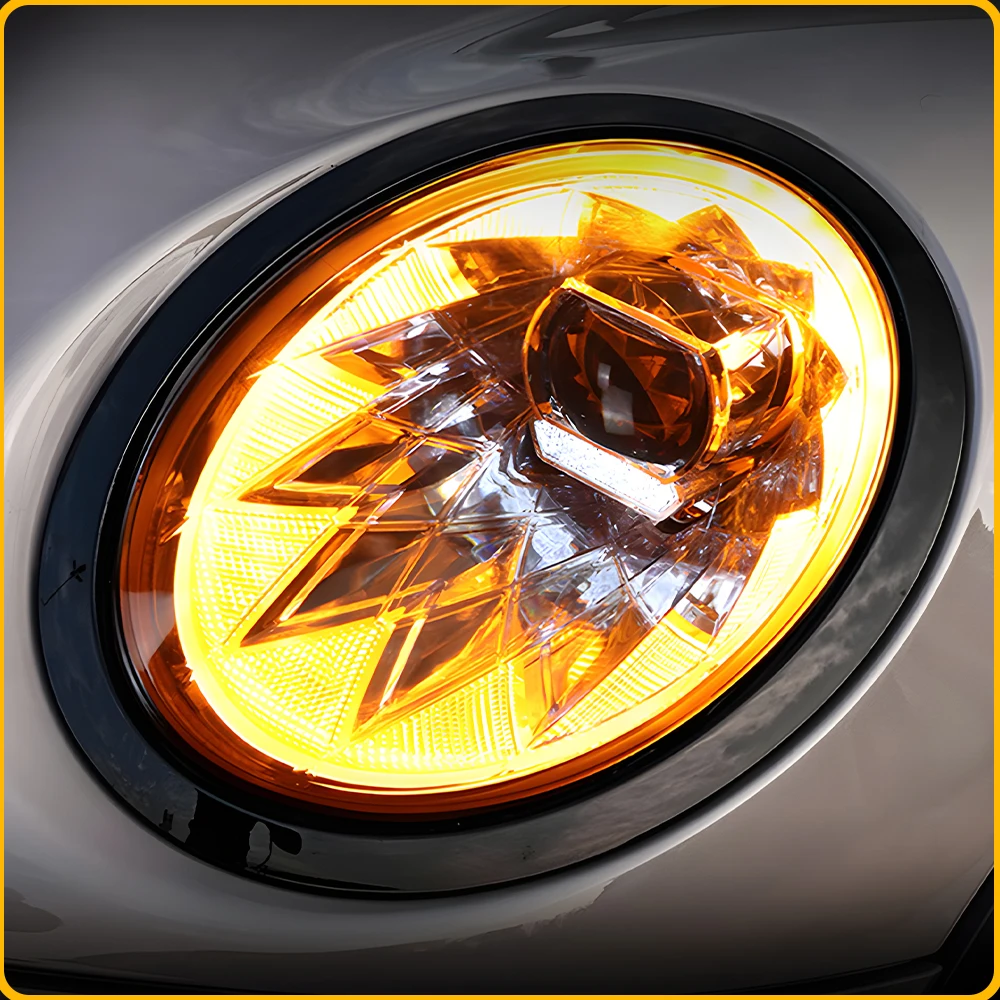 

Headlights Assembly For Mini Cooper F55 F56 F57 2014-2020 Upgrade Bentley Style Auto LED Projector Lens Plug and Play Car Tools