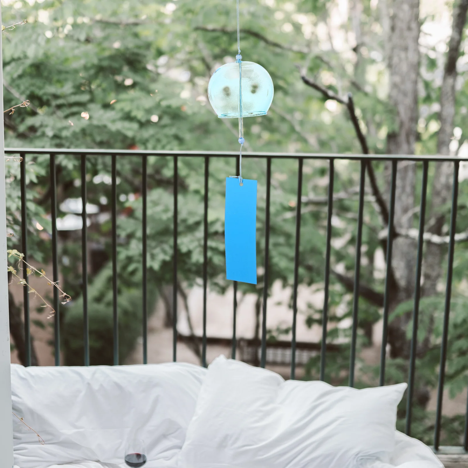 

Backyard Wind Chime Hanging Decoration Colorful Chimes Outdoor Festival Bell Pendant Decorative
