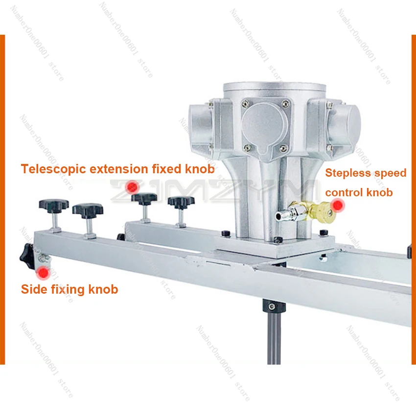 Pneumatic 1 Ton Air Agitator IBC Tank Mixer Machine 1000L Commercial Barrel Drum Stirrer With Support Hanger