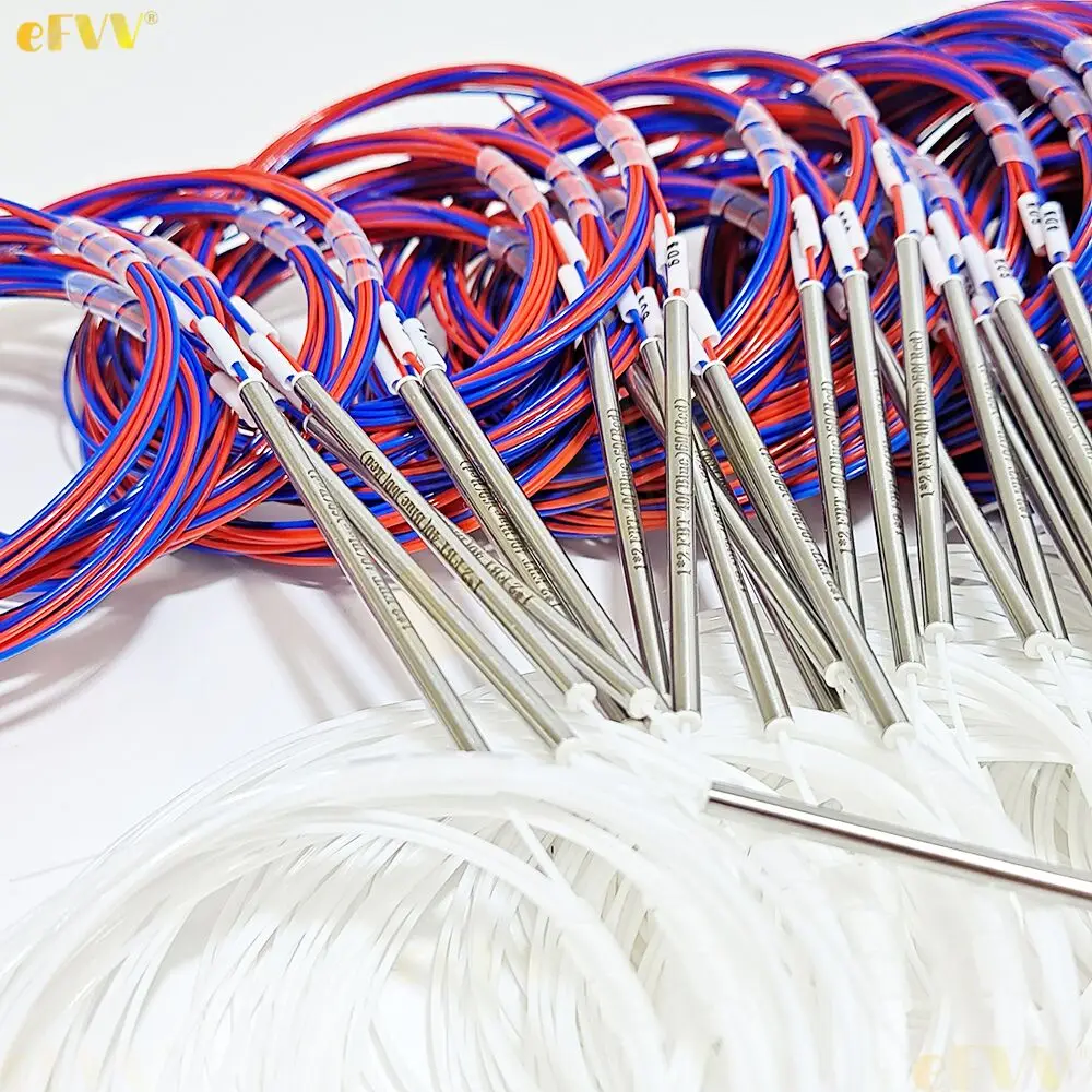 Divisor de fibra óptica, vários tipos, acoplador ulanced sem conectores, FBT, 1x2, 2/98, 10/90, 20/80, 30/70, 40/60, 50/50, 1x2, 0.9mm, 10pcs