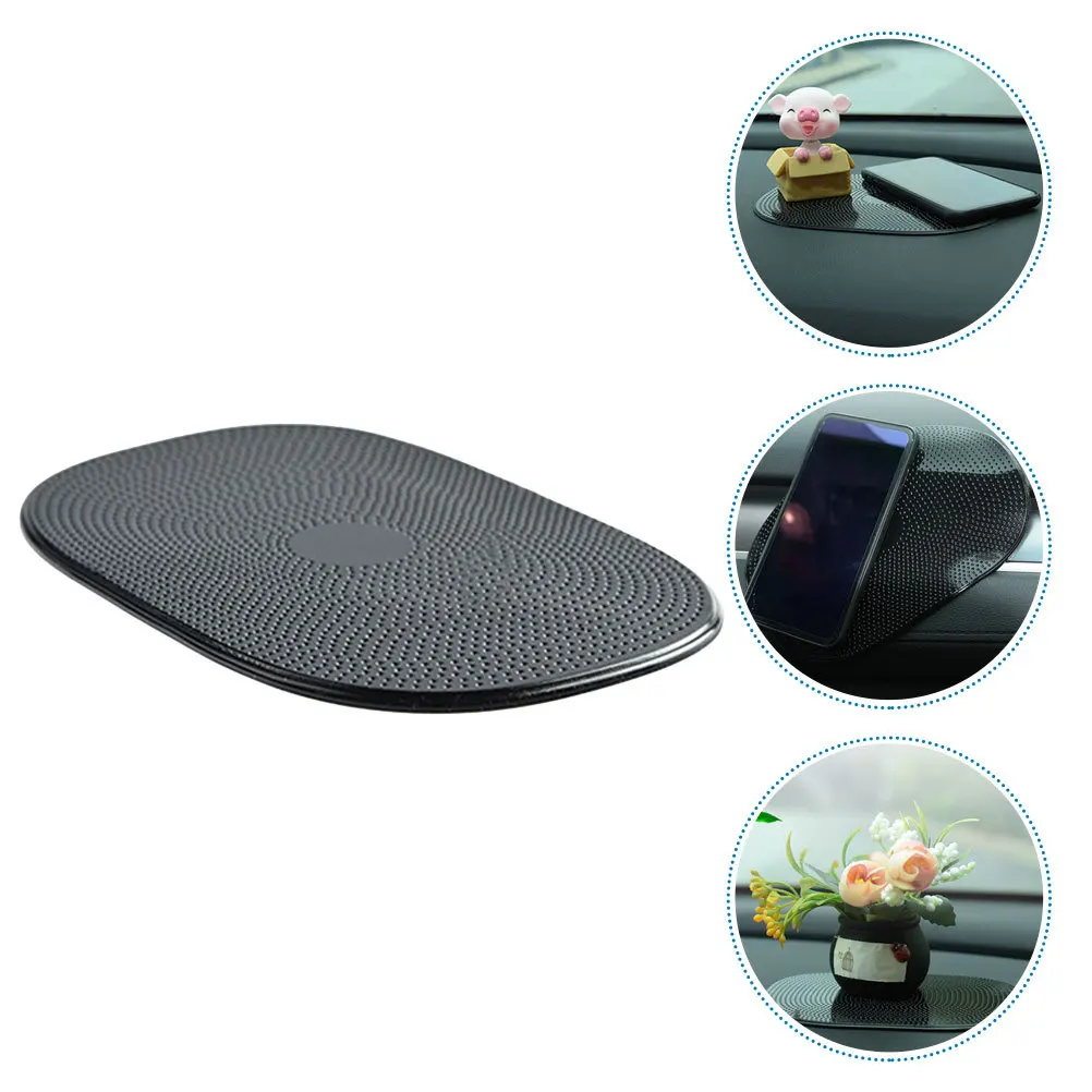 

4Pcs Car Dashboard Mat Non Slip Anti Slip Pad Heat Resistant Phone Keys Holder Automotive Accessories Protection