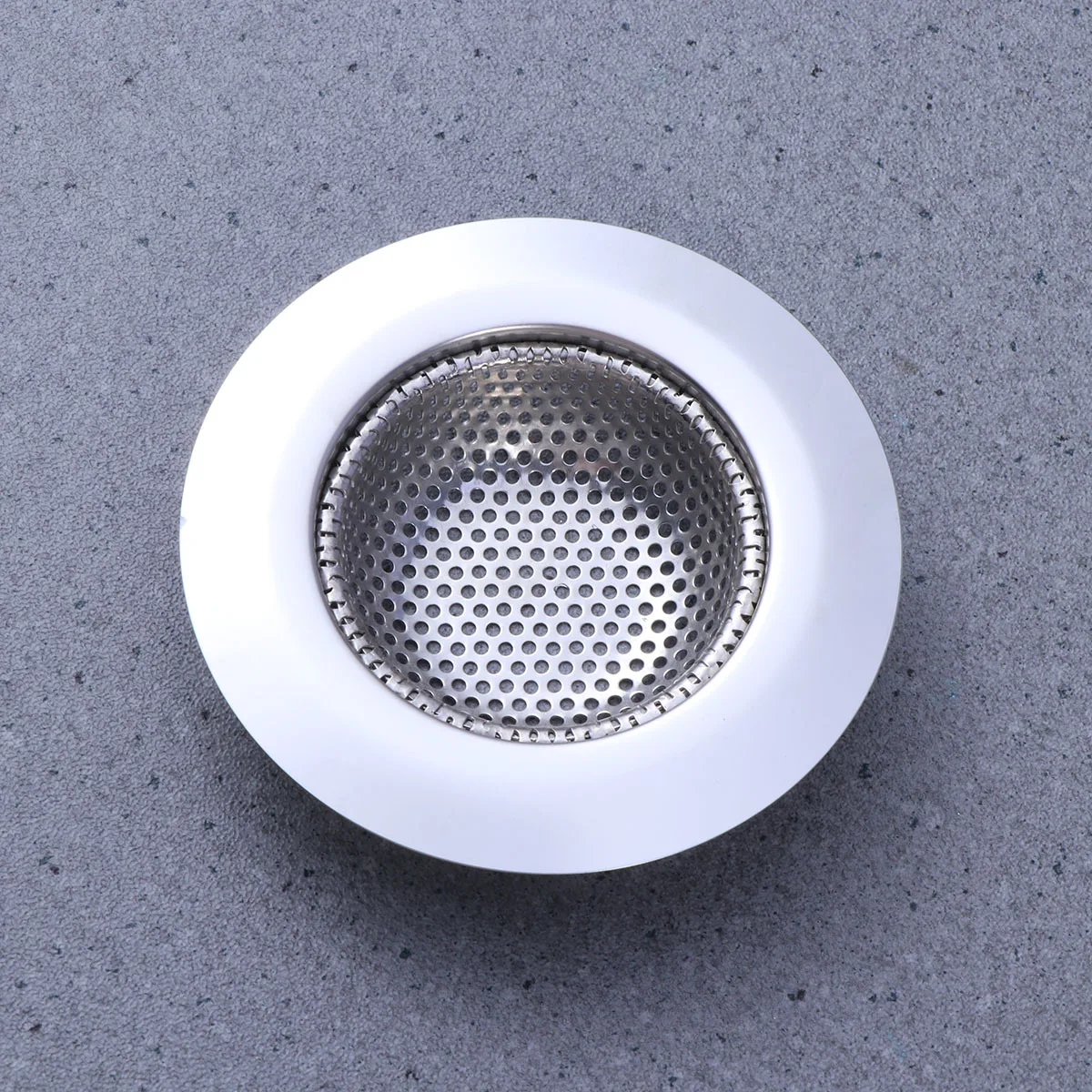 

Фильтр для кухонной раковины, 9 см, из нержавеющей стали, сетчатая корзина для слива, конструкция против засорения, для быстрого слива, фильтрации, легкая очистка