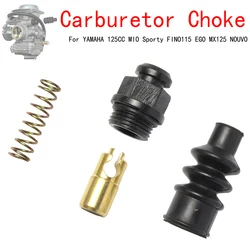 Original Carburetor Carb Choke Holder Starter Set For YAMAHA 125CC MIO Sporty FINO115 EGO MX125 NOUVO Scooter