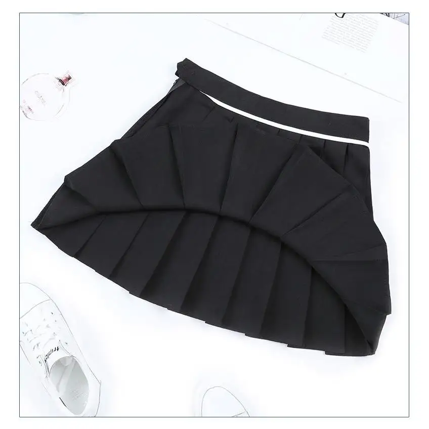 

Юбка А-силуэта с высокой талией, плиссированная, без подкладки, с вышивкой, для повседневного стиля, из других материалов, для женщин