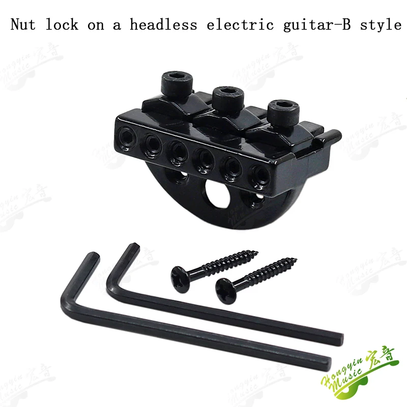 Kopflose E-Gitarre, Pillow String, Pillow String Lock, Pillow String Lock, Gitarrenschloss, 42mm Zubehör für E-Gitarren – Detail 8