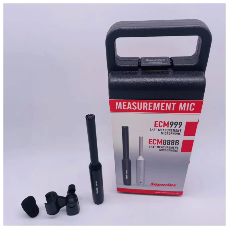 ECM999 Sound Field Acoustic Measurement Capacitive Microphone Spectral Sound Pressure