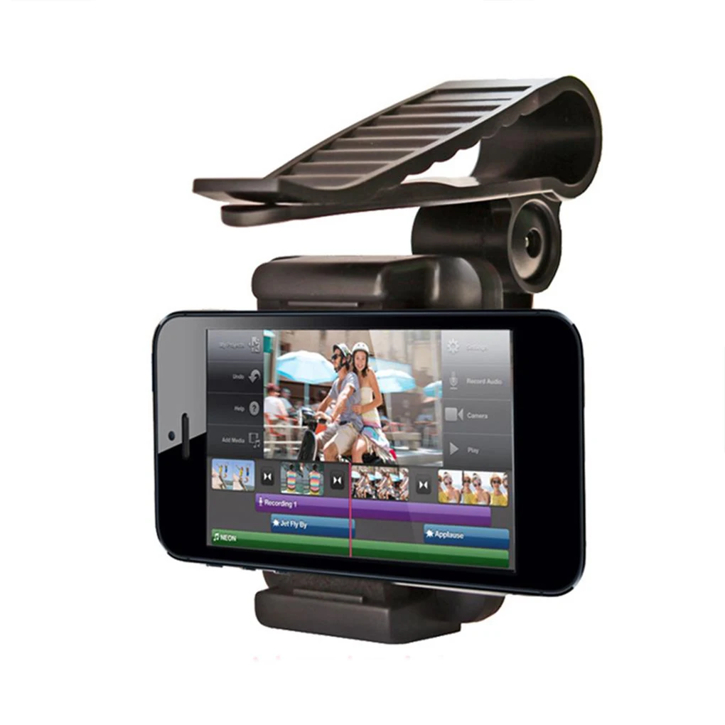 Phone Holder Clip Rack Sun Visor Stand Handily Install Navigation Mount