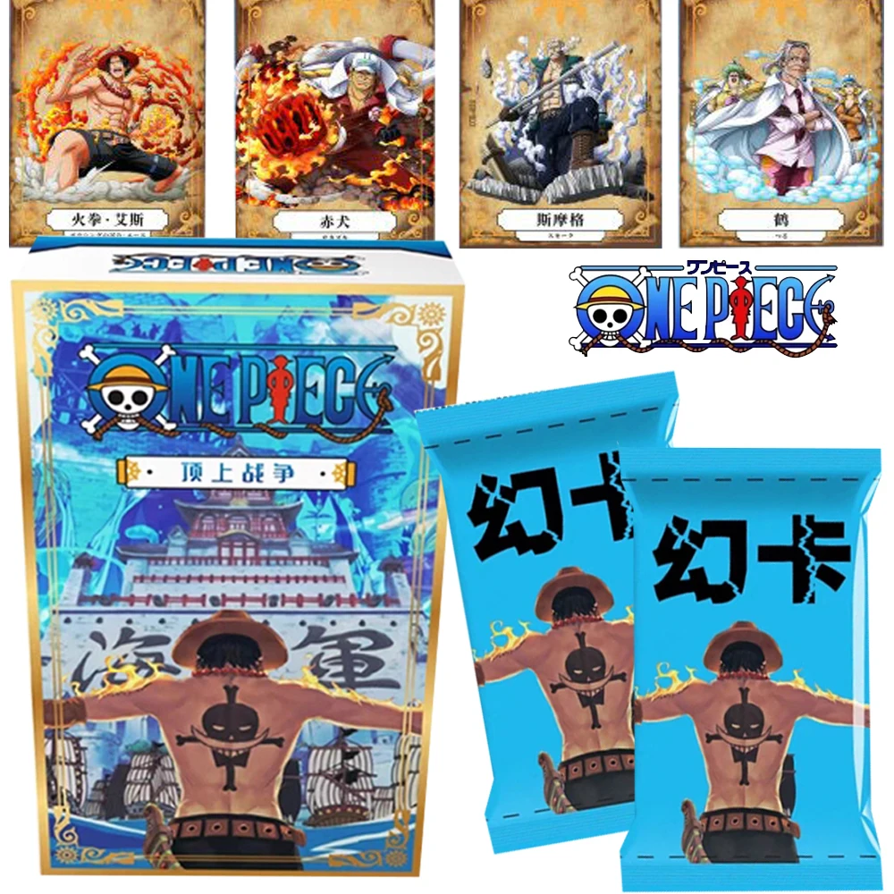 

Wholesales One Piece Collection Cards Anime Hancock Luffy Cool and Dazzling Character Move Skill Card Booster Box Fan Toy Gift