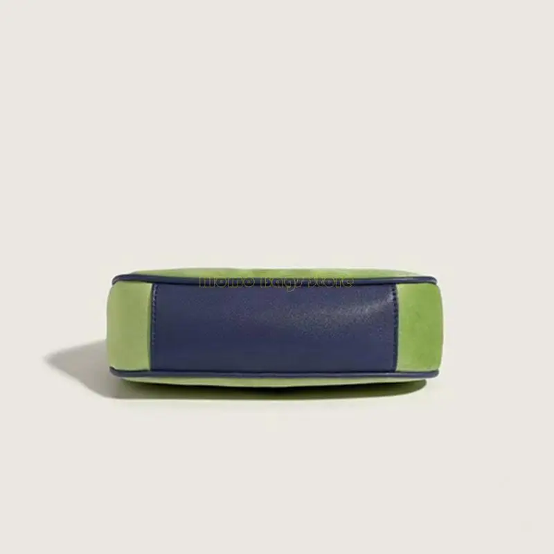 X90D retro -stijl schoudertas met groen borduurwerk onderarmzakken handtas voor modieuze individuen