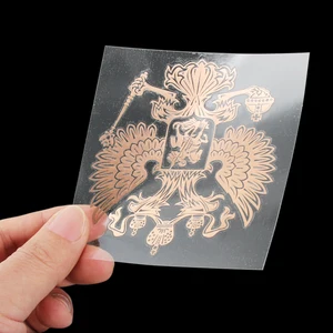 3D Metal Sticker Arms Coat of Arms of Russia, metal label for window, laptop, telephone, decal, russia, russian emblem 10 Main Sales Aguia - №7