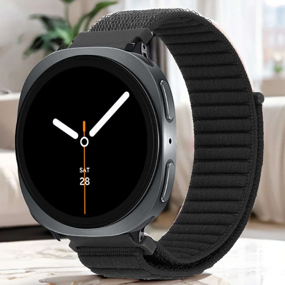 Für Samsung Galaxy Watch 8 8Classic Ultra 2 1 Strap Loop Nylon Damen Herren Armband Galaxy 8 40mm 44mm 46mm 47MM Band