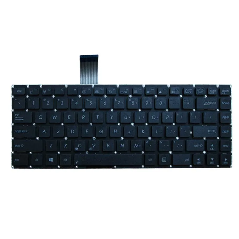 US Laptop Keyboard For ASUS S46 S46C K46 K46CM S405C AK46 A46C A46CB A46CM R405C E46C Without Frame English keyboard