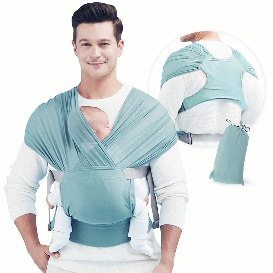 

Baby Strap Mesh Cross Simple Baby Backpack X-shaped Baby Child Parenting Backpack Outdoor Breathable Portable Backpack