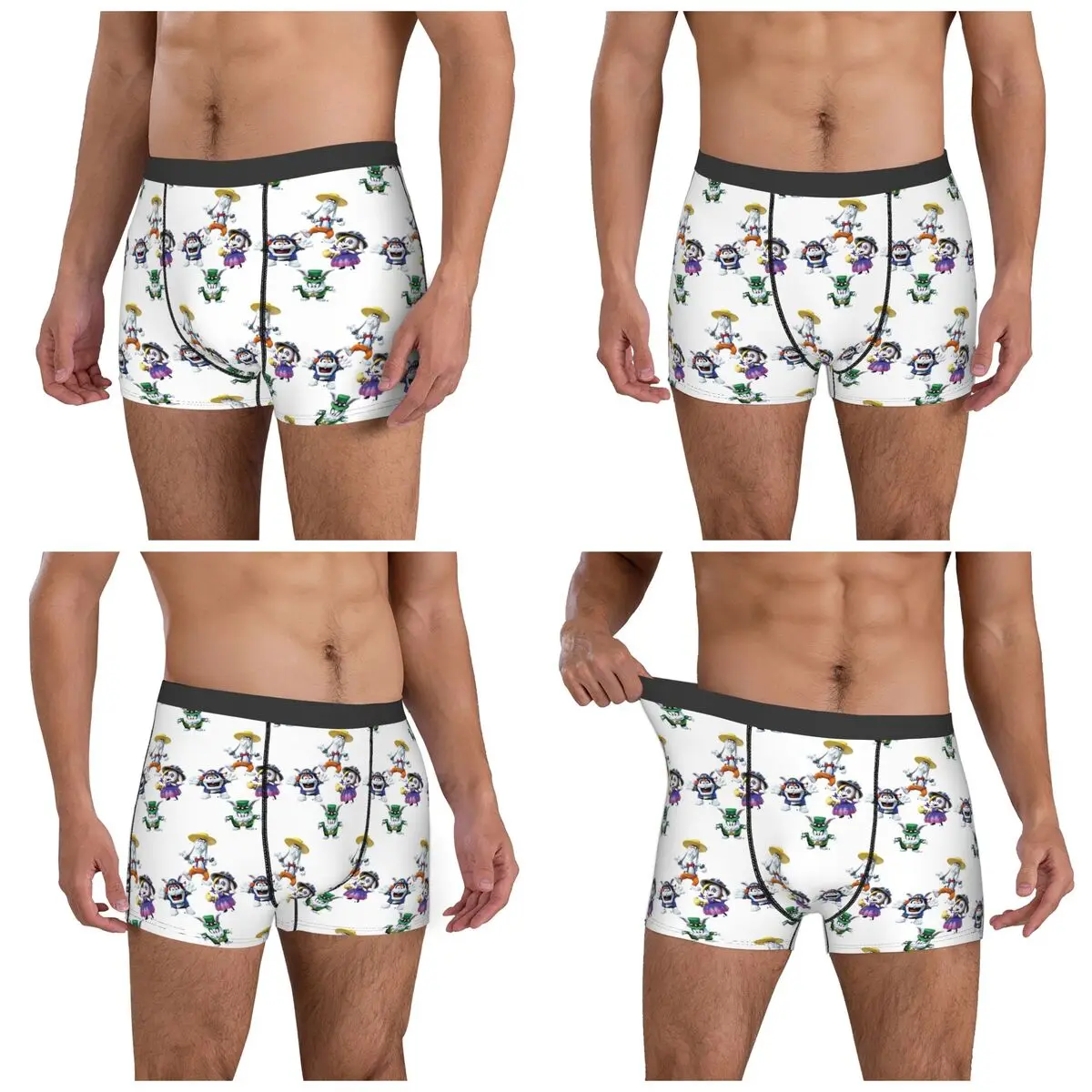 Boxer Underpants Shorts The Broodals Super Videogames Video Games Switch Panties Men's Breathable Underwear for Homme Man Gift