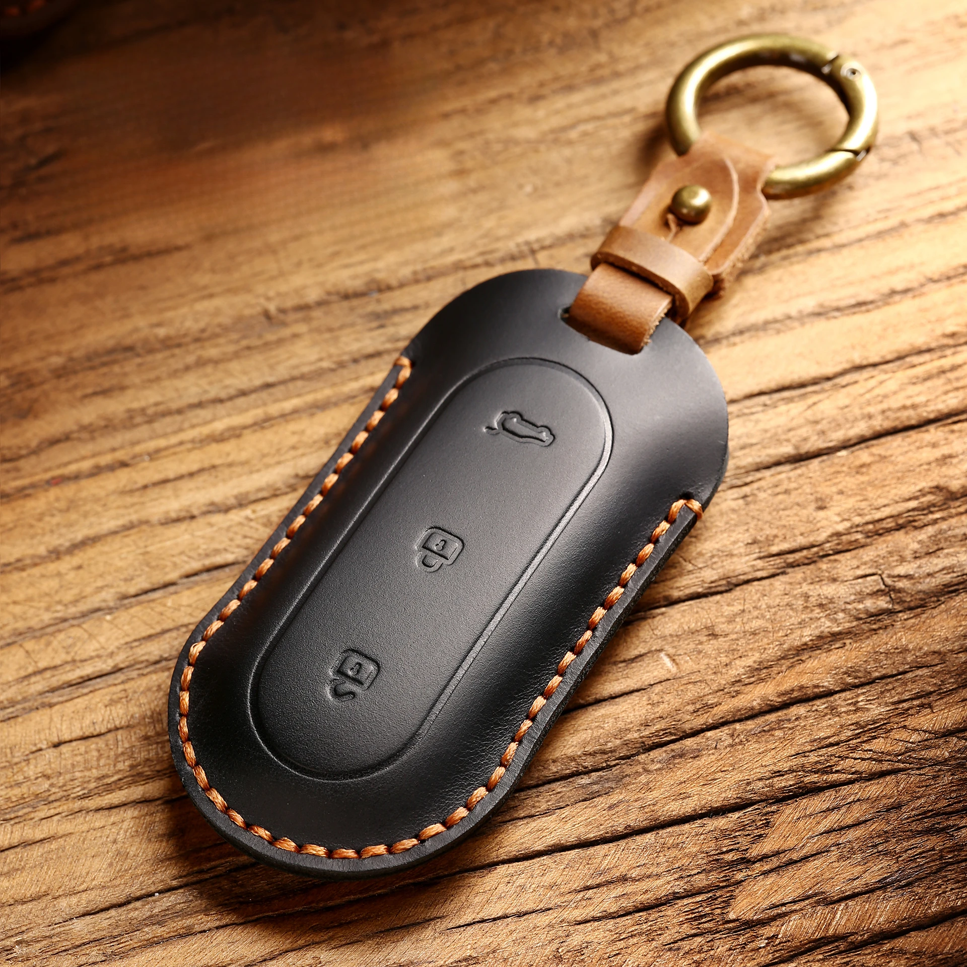 Leather keycase For LIXIANG L9 L8/L7MAX pro ONE Dedicated remote control protective case car keychain