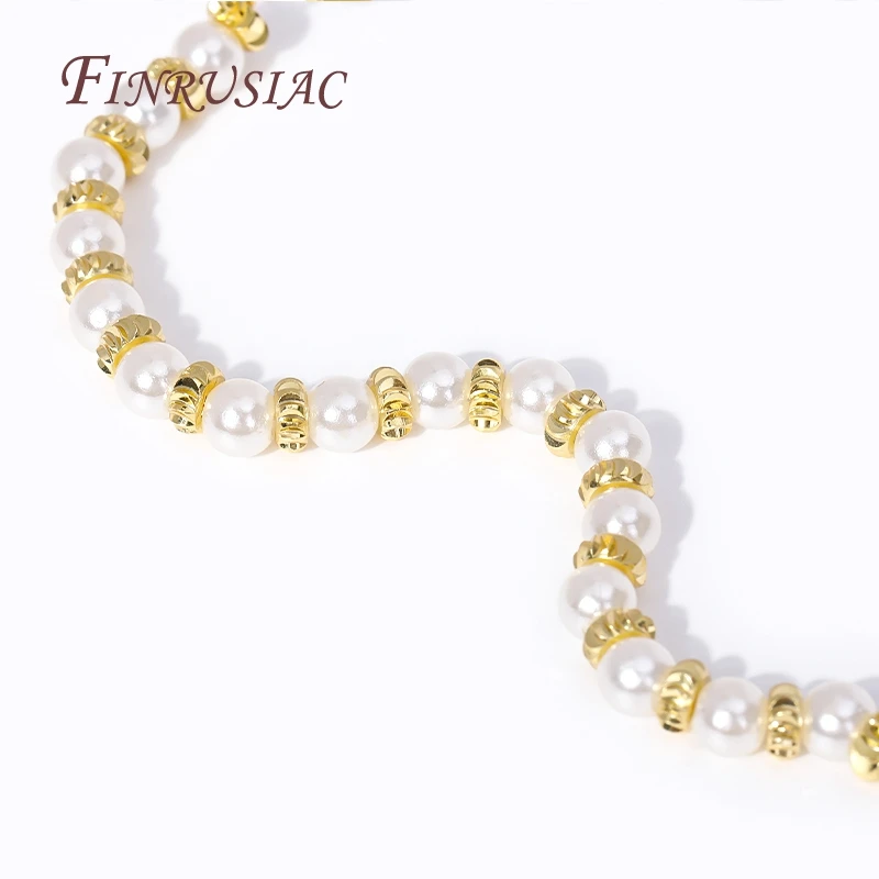 Wholesale Metal Bulk Beads 18K Gold Plated Brass Round Corrugated Spacer Beads For Bracelet Necklace DIY Beading Jewelry Making