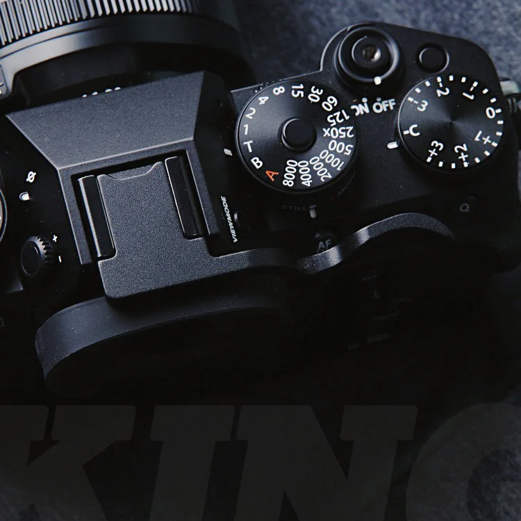 

Металлический Горячий башмак для камеры Fujifilm fuji X-T5 XT5 XT-5 xt 5 ручной Горячий башмак кожаный Нескользящий Захват