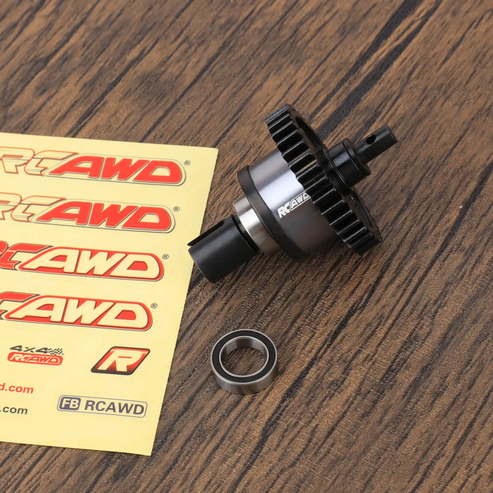 RCAWD 36T Center Differentieel Montage voor LOSI 1/10 Baja Rey 2.0 Upgrade deel Center Diff Voor LOS03025 LOS03008 Volledig metalen