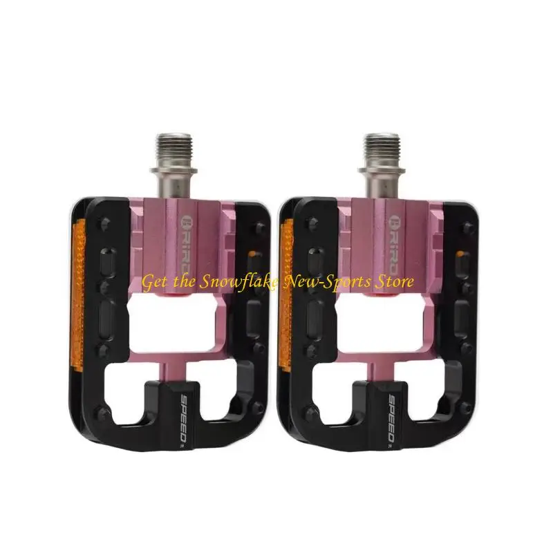 E56D Pliable Bike Pedals Pair Aluminum substance not Slip For P8 code