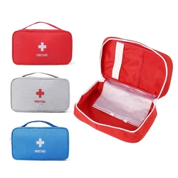 Medical Medicine First Aid Travel Outdoor Camping Mini Cloth Carrying Storage Emergency Survival Bag Pill Case Zippered Pouch