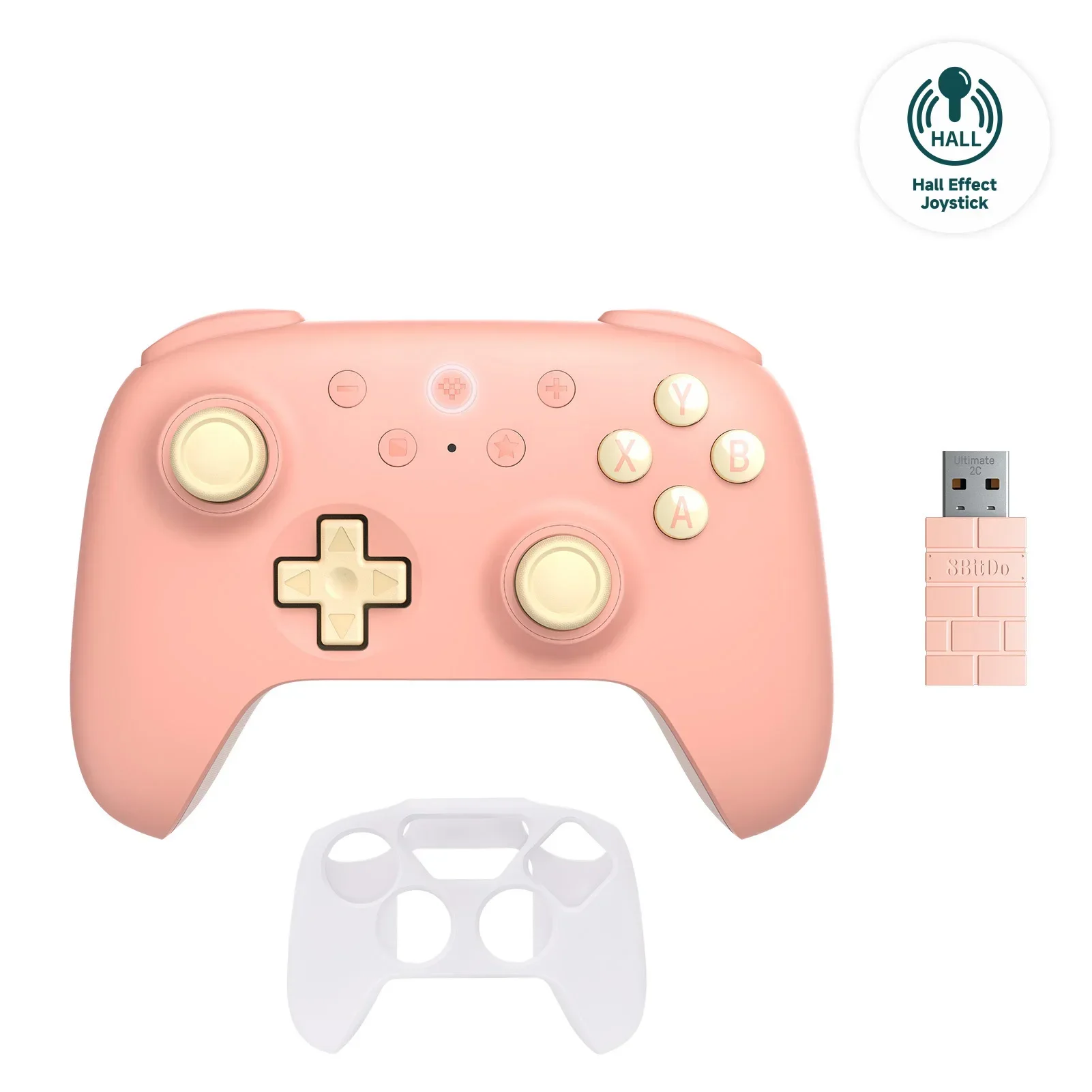 8BitDo Ultimate 2C draadloze gamingcontroller voor pc, Windows 10, 11, Steam Deck, Raspberry Pi, Android-gamepadaccessoires