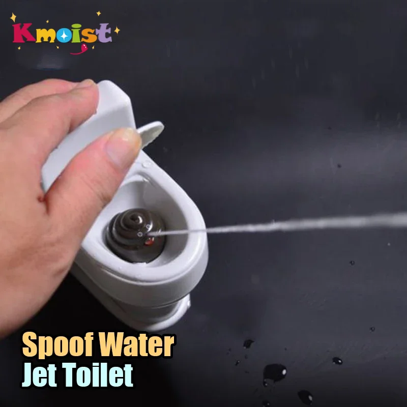 Mini Sprinkler Toilet Spray Gun Antistress Shocker Interesting poop spray Squishy Jokes simulation toilet Toy for children Funny