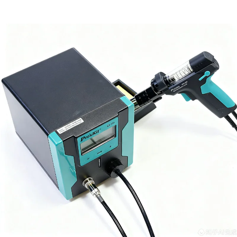 

Desoldering Pump For PCB Board Repair Pro'sKit SS-331H ESD LCD Digital BGA Electric Tin Suction Pump Desoldering Suction
